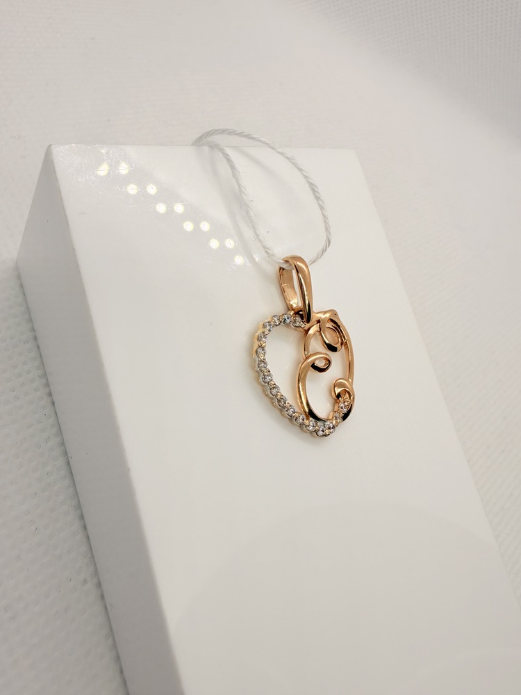 ПОДВЕСКА С КАМНЯМИ (Au 585)