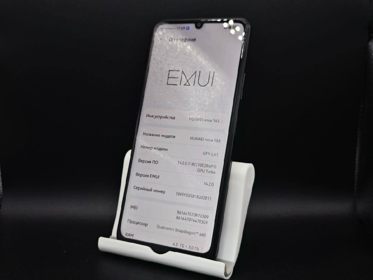 Смартфон Huawei Nova Y63 6/128