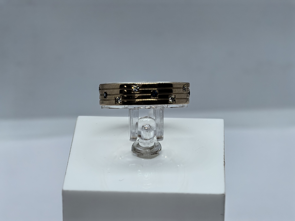 ОБРУЧАЛЬНОЕ КОЛЬЦО БРИЛЛИАНТ Au 585