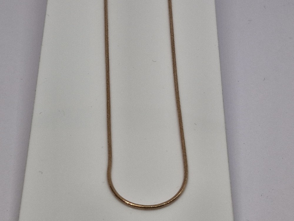 ЦЛЖГ585 ЦЕПЬ ПОЛНОВЕСНАЯ Жгут(снейк) (Au 585)