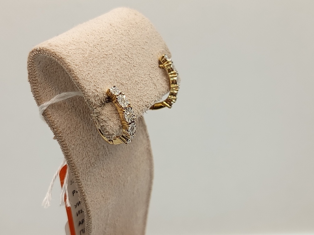 СЕРЬГИ БРИЛЛИАНТ (Au 585)