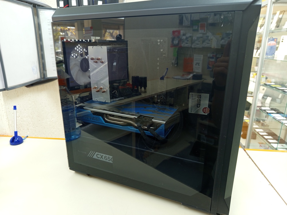 Системный блок Noname; Ryzen 5 2600X, Radeon RX 580, 16 Гб, 128 Гб, Нет