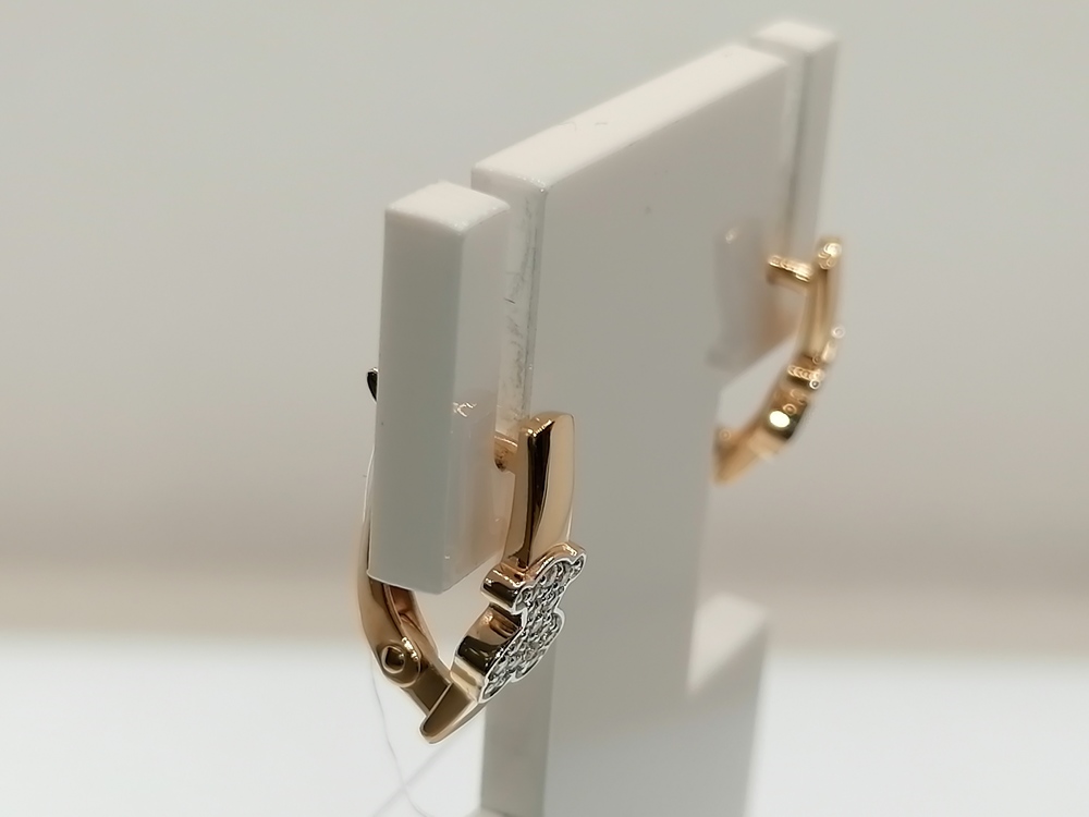 СЕРЬГИ С КАМНЯМИ (Au 585)