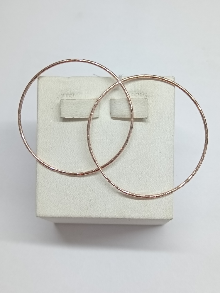 СКОН585 СЕРЬГИ КОНГО (Au 585)