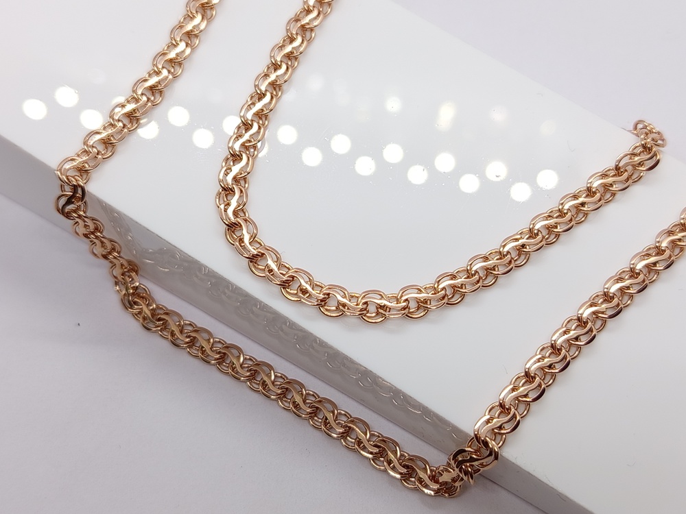 ЦЛРЧ585 ЦЕПЬ ПОЛНОВЕСНАЯ Ручеек (Au 585)