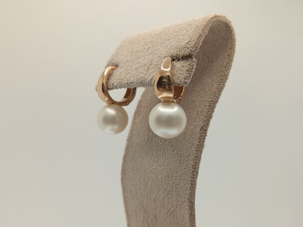 СКМ585 СЕРЬГИ С КАМНЕМ (Au 585)