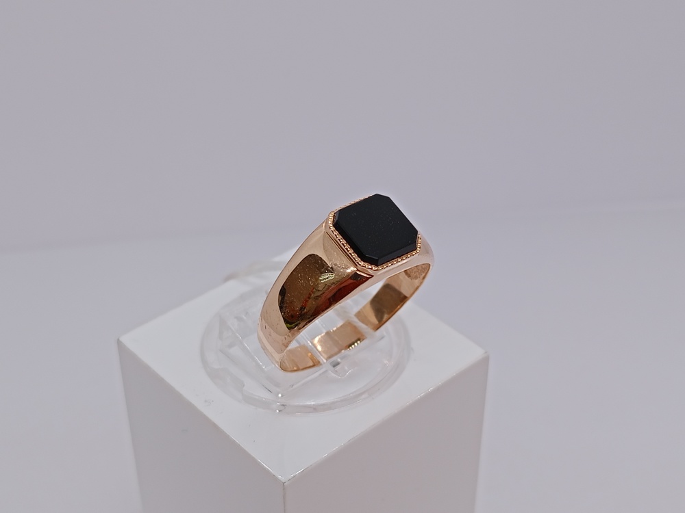 ПЕЧАТКА С КАМНЕМ (Au 585)