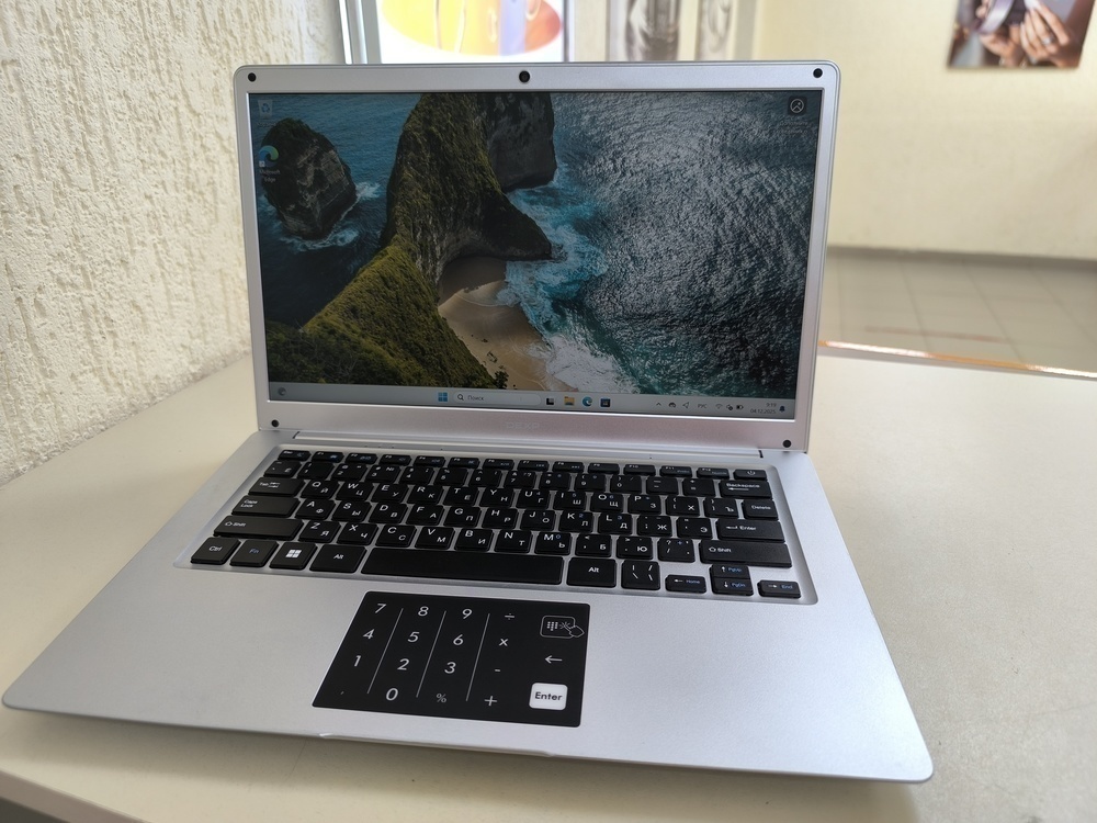 Ноутбук Dexp; Celeron N4020, Intel UHD Graphics, 4 Гб, 128 Гб, Нет
