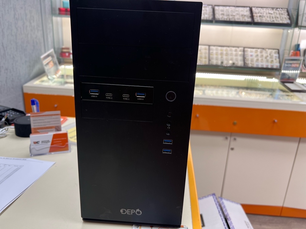 Системный блок DEPO Neos DE5; Ryzen 5 3600, GeForce 7300GT, 8 Гб, Нет, 500 Гб
