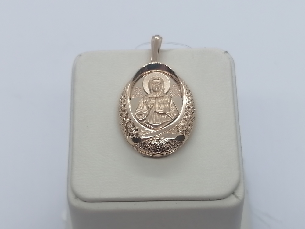 ПОДВЕСКА ИКОНА без камня (Au 585)