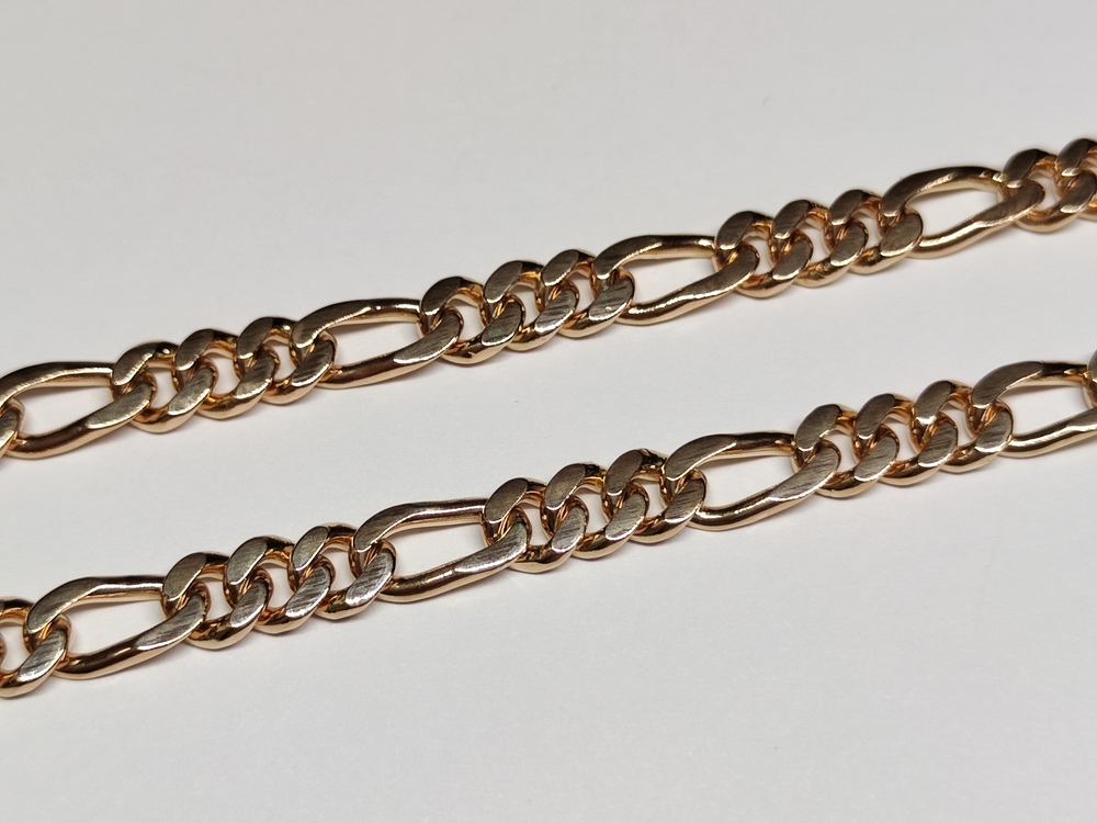 ЦЛФК585 ЦЕПЬ ПОЛНОВЕСНАЯ Фигаро(картье) (Au 585)