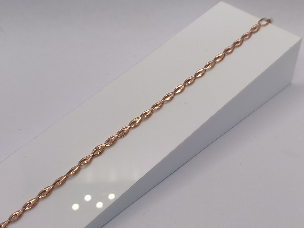 БРАСЛЕТ ПОЛНОВЕСНЫЙ Штамповка Au 585