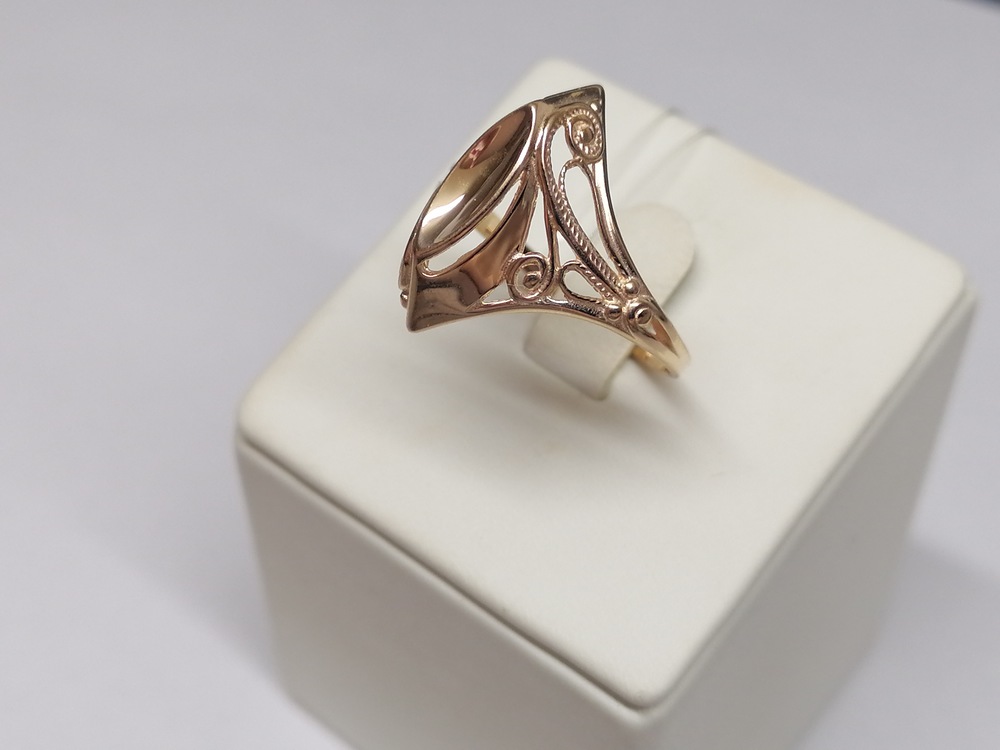 КОЛЬЦО БЕЗ КАМНЯ (Au 585)