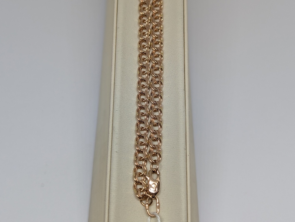 ЦПБС585 ЦЕПЬ ПУСТОТЕЛАЯ Бисмарк (Au 585)