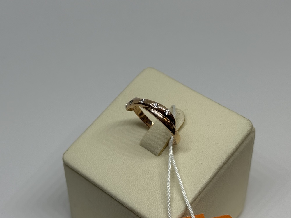КОЛКМИ585 КОЛЬЦО С КАМНЯМИ (Au 585)