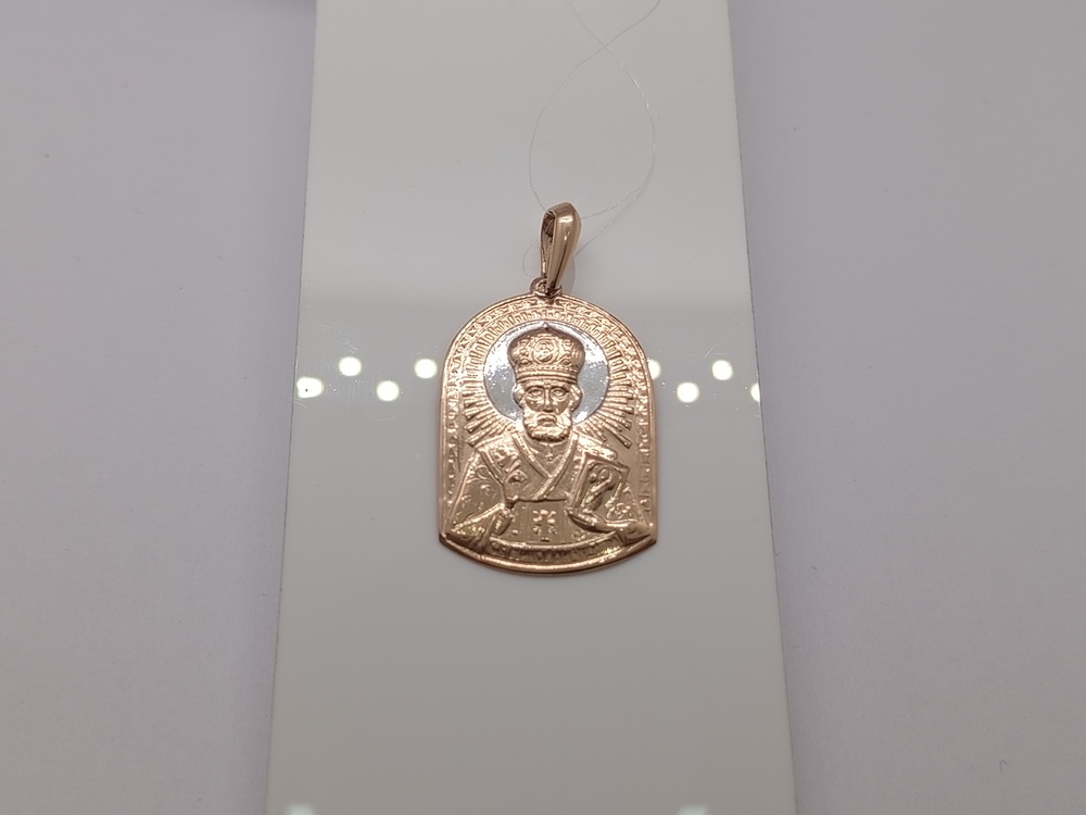 ПОДВЕСКА ИКОНА без камня (Au 585)