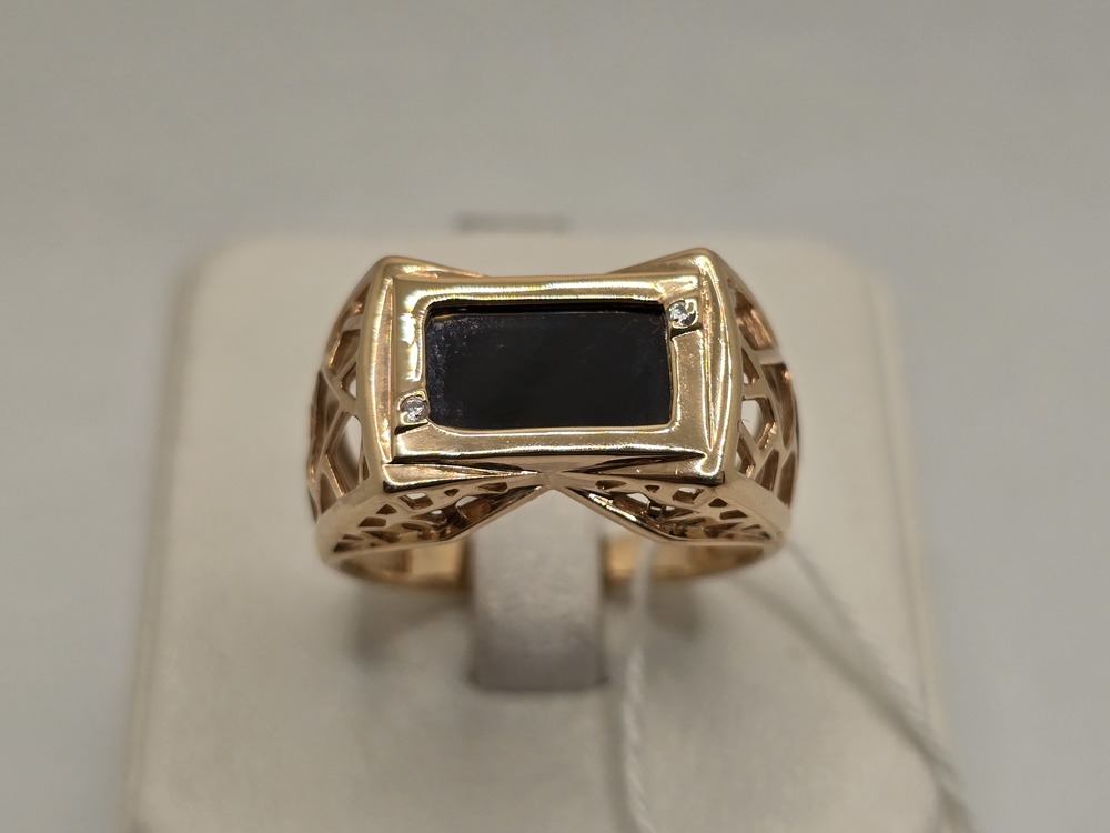 ПЕЧКМИ585 ПЕЧАТКА С КАМНЯМИ (Au 585)