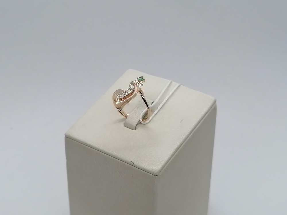 КОЛЬЦО БРИЛЛИАНТ Au 585