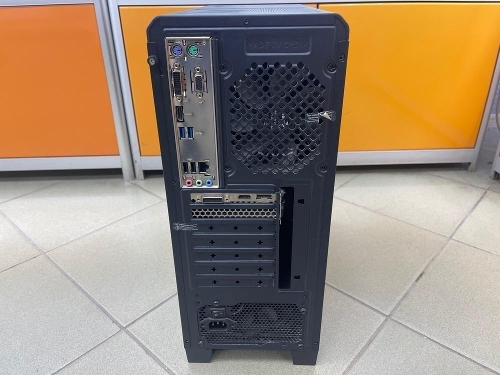 Системный блок IRU; Core i3-10105F, GeForce GTX 1050 Ti, 16 Гб, 512 GB, 750 Гб
