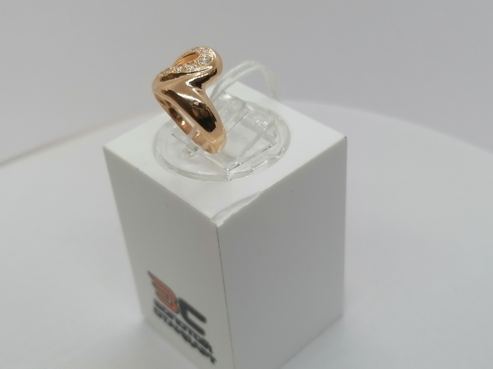КОЛКМИ585 КОЛЬЦО С КАМНЯМИ (Au 585)