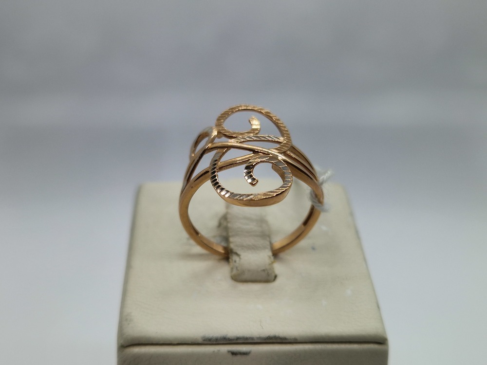 КОЛБКМ585 КОЛЬЦО БЕЗ КАМНЯ (Au 585)