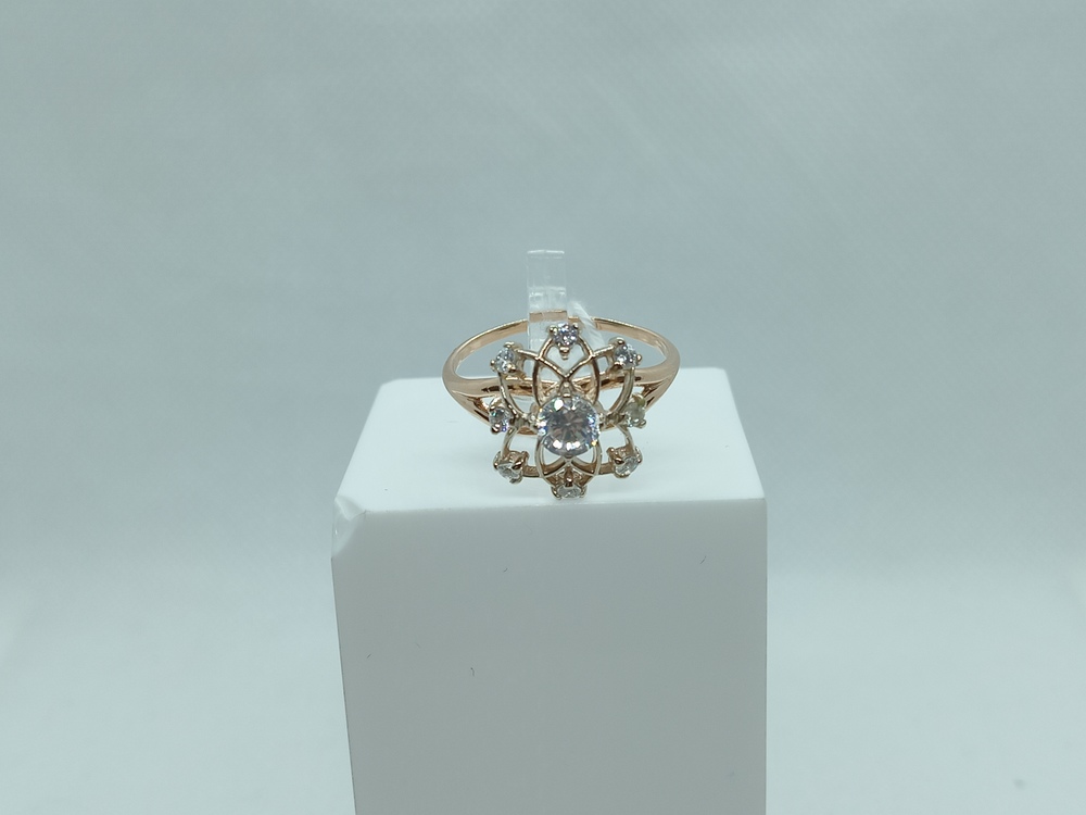 КОЛКМИ585 КОЛЬЦО С КАМНЯМИ (Au 585)