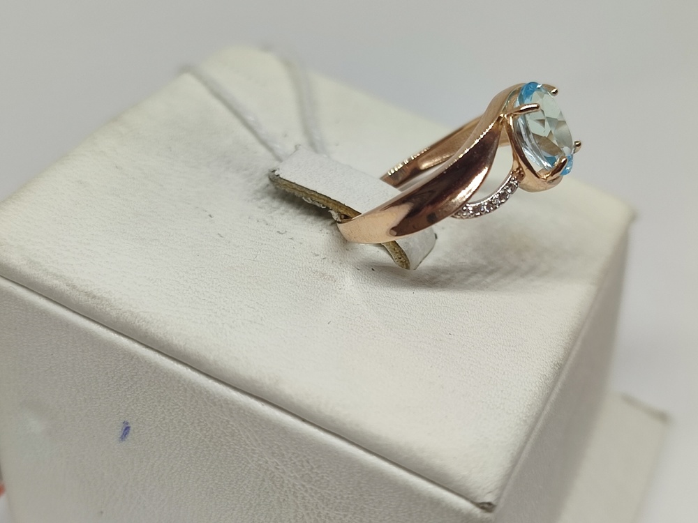 КОЛКМИ585 КОЛЬЦО С КАМНЯМИ (Au 585)