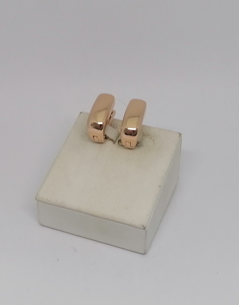 СЕРЬГИ БЕЗ КАМНЯ (Au 585)