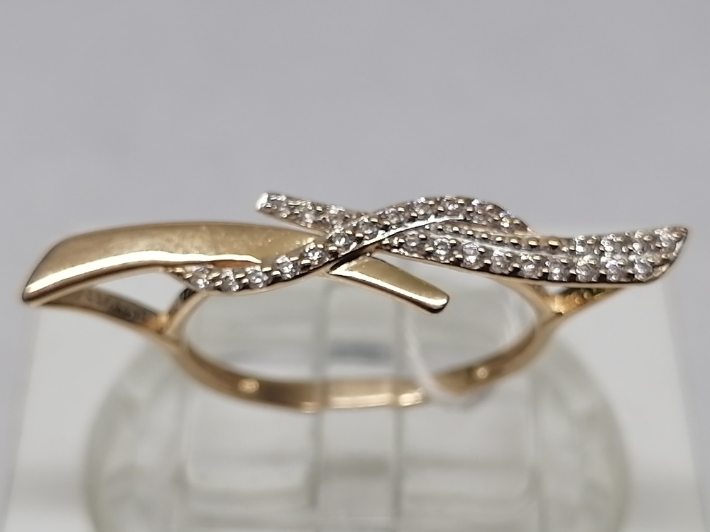 КОЛКМИ585 КОЛЬЦО С КАМНЯМИ (Au 585)