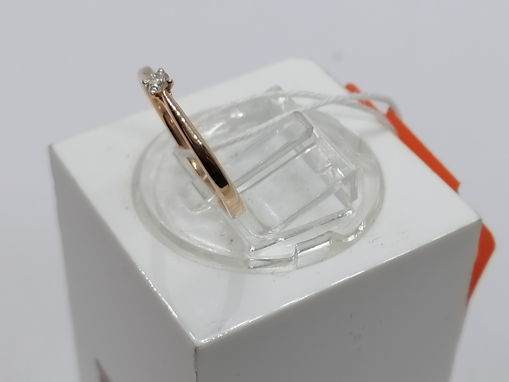 КОЛЬЦО БРИЛЛИАНТ Au 585