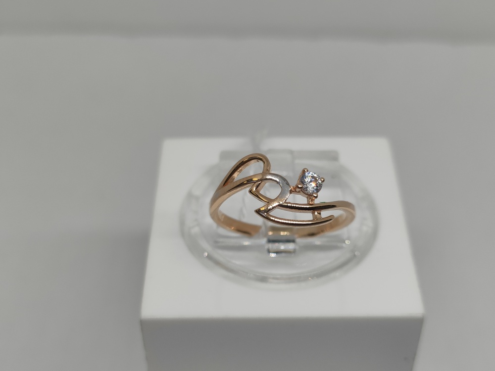 КОЛЬЦО С КАМНЕМ (Au 585)