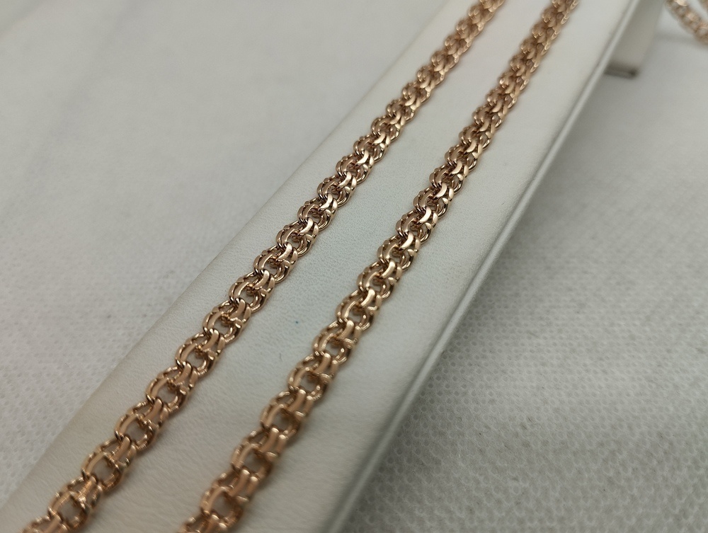 ЦЕПЬ ПОЛНОВЕСНАЯ Бисмарк (Au 585)