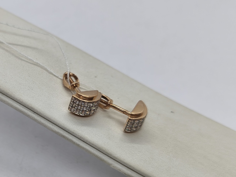 СЕРЬГИ ПУСЕТЫ (Au 585)