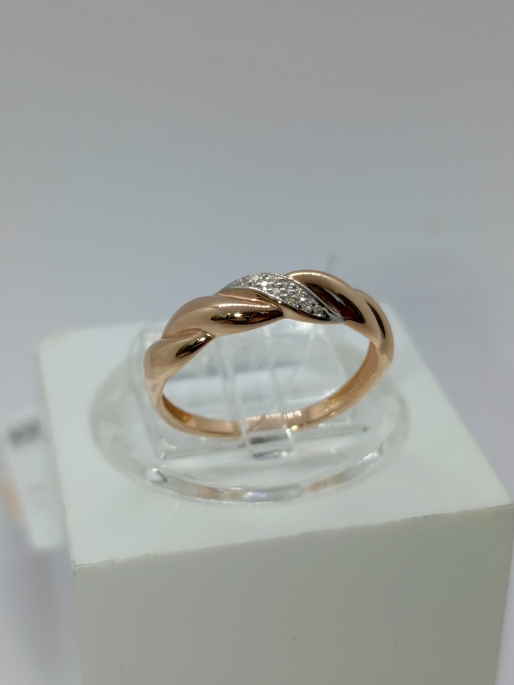 КОЛЬЦО С КАМНЯМИ (Au 585) КОЛЬЦО С КАМНЯМИ (Au 585)