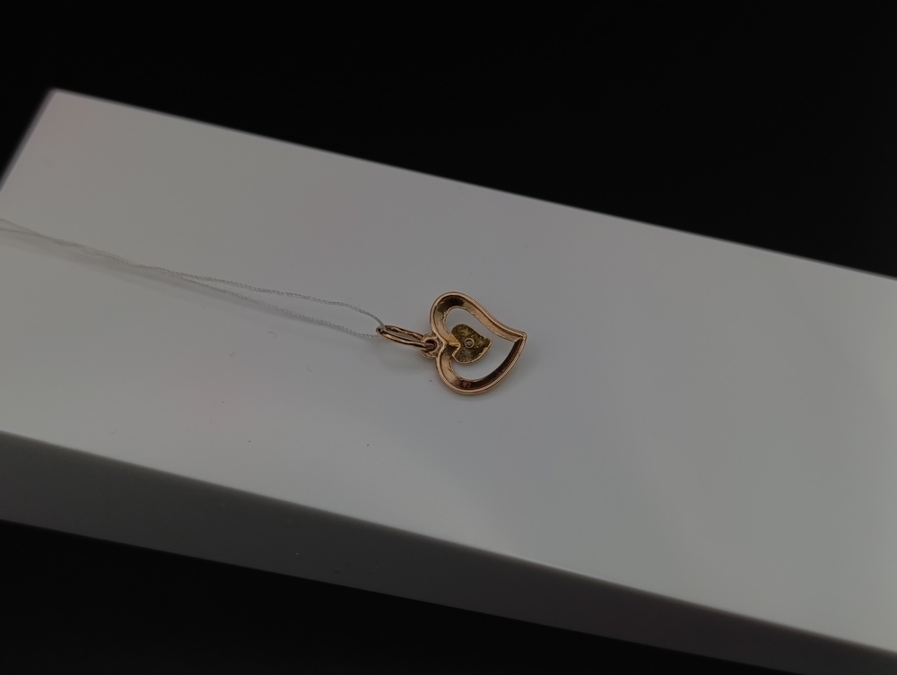 ПОДКМ585 ПОДВЕСКА С КАМНЕМ (Au 585)