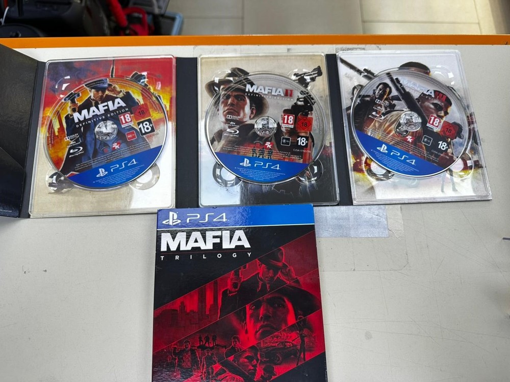 Игра Playstation 4 Mafia Trilogy
