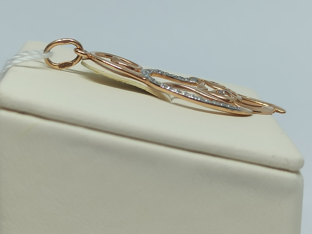 ПОДВЕСКА С КАМНЯМИ (Au 585)