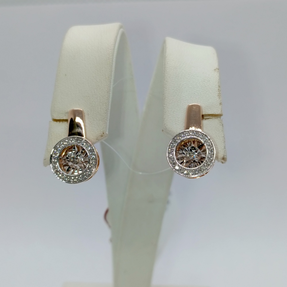 СЕРЬГИ БРИЛЛИАНТ (Au 585)