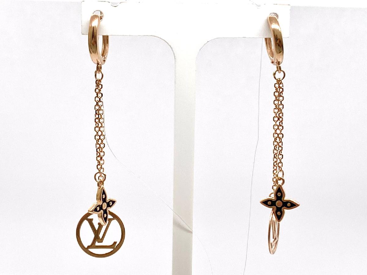 01-207818 СЕРЬГИ ЭМАЛЬ (Au 585)