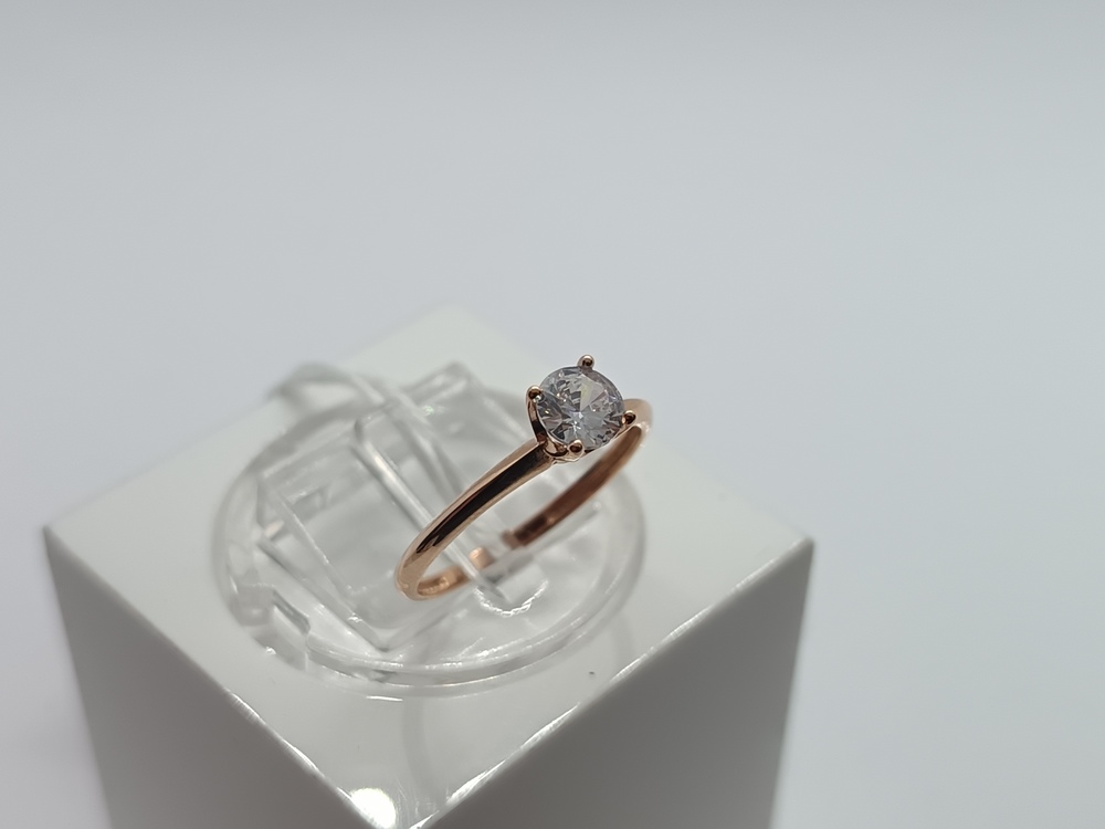 КОЛКМ585 КОЛЬЦО С КАМНЕМ (Au 585)