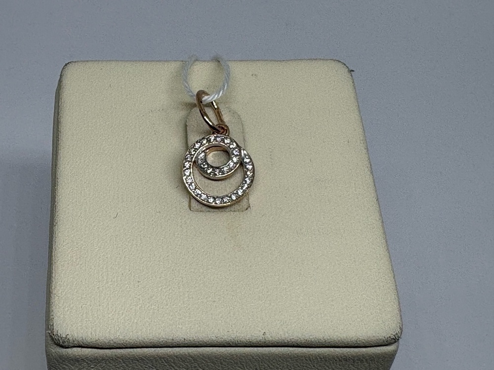 ПОДВЕСКА С КАМНЯМИ (Au 585)