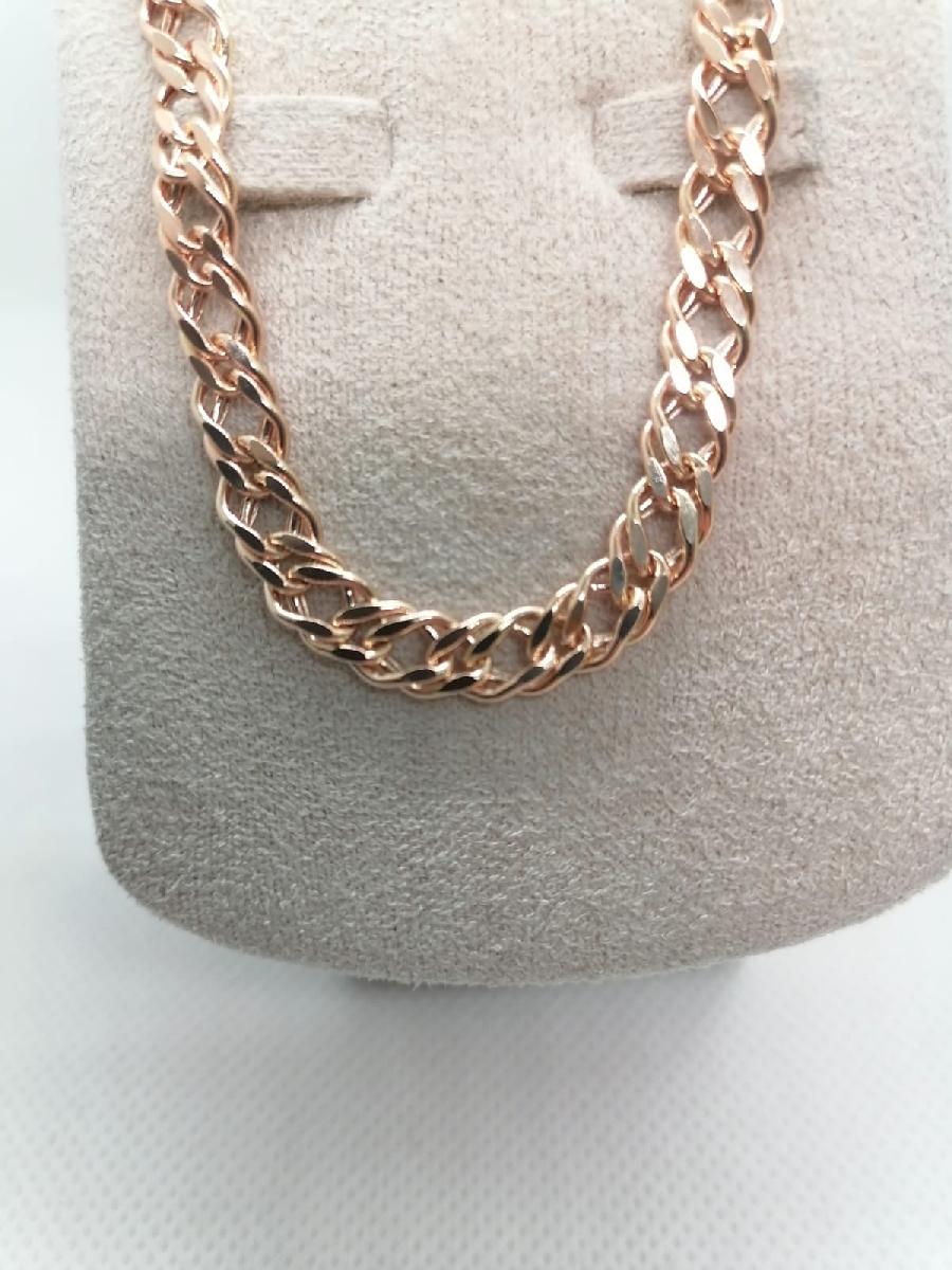 БРАСЛЕТ ПУСТОТЕЛЫЙ Ромб двойной (Au 585)