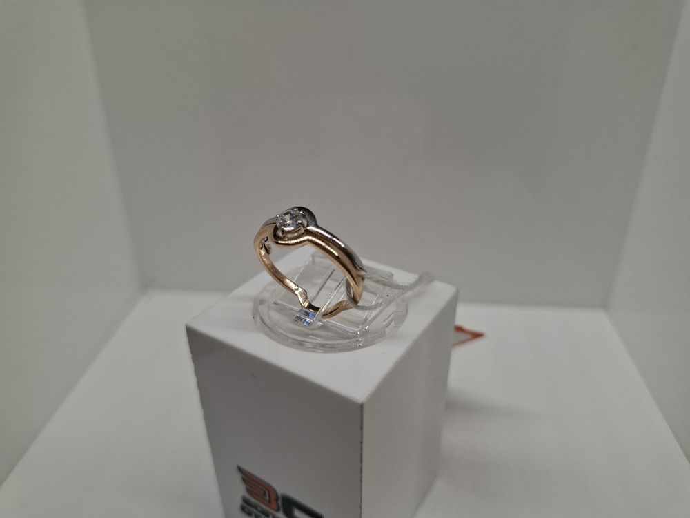 КОЛЬЦО С КАМНЕМ (Au 585)