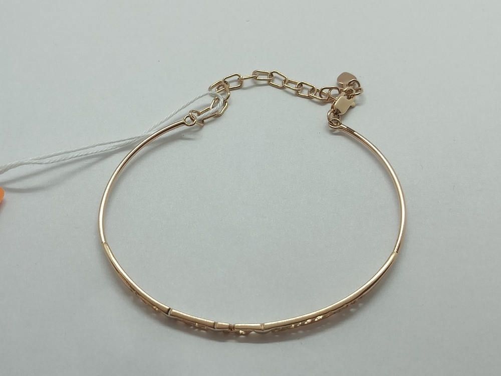 БРАСЛЕТ ЖЕСТКИЙ ГЛАДКИЙ (Au 585)