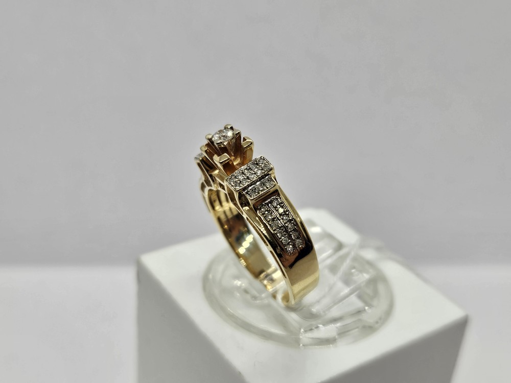 КОЛЬЦО БРИЛЛИАНТ Au 585