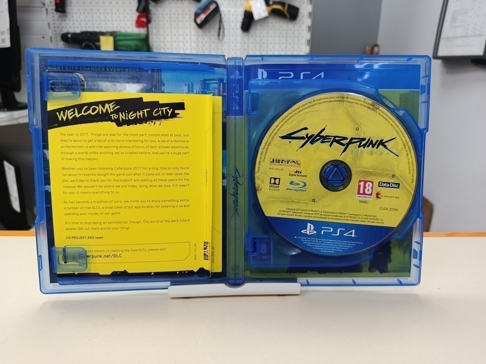 Игра Playstation 4 CyberPunk 2077