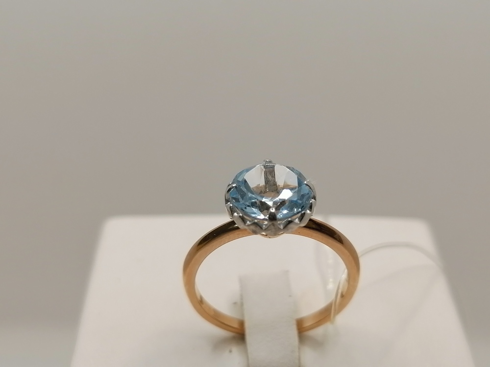 КОЛЬЦО С КАМНЕМ (Au 585)