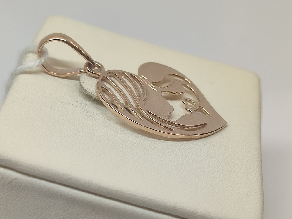 ПОДВЕСКА БЕЗ КАМНЯ Au 585