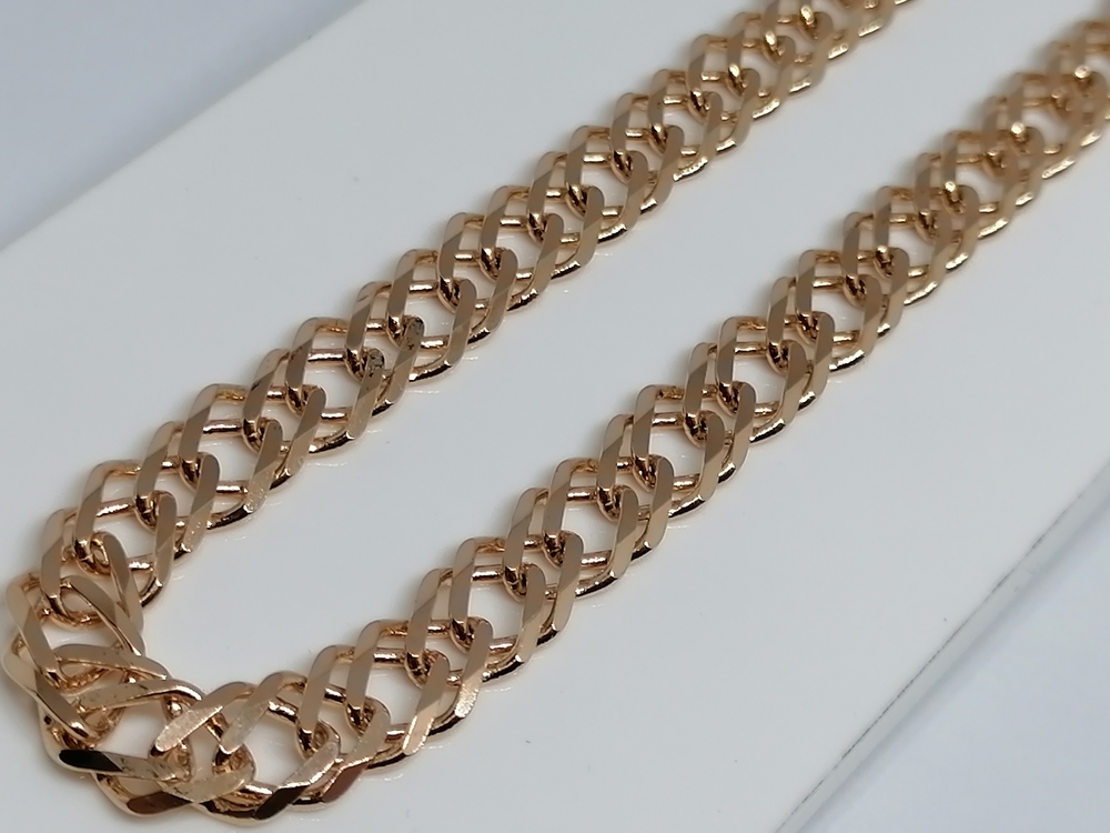 ЦЛР2585 ЦЕПЬ ПОЛНОВЕСНАЯ Ромб двойной (Au 585)