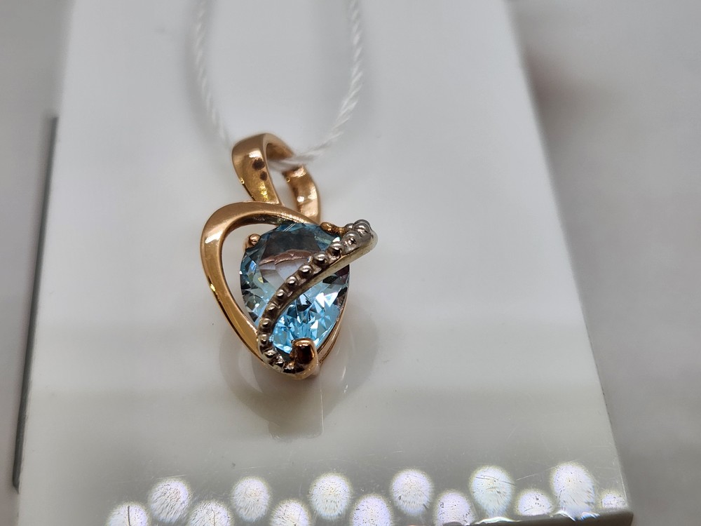 ПОДВЕСКА С КАМНЕМ (Au 585)